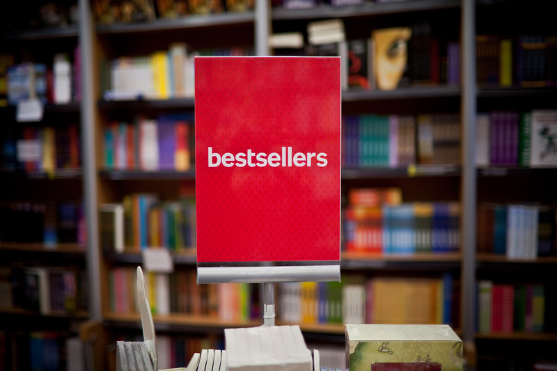 Bookstore feature bestsellers